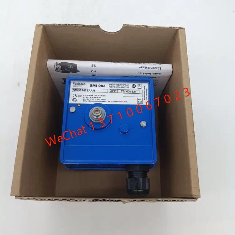 Supply Foxboro ECKARDT valve positioner SRD991-BHNS6EA4NY-V01 Supply Foxboro Fox